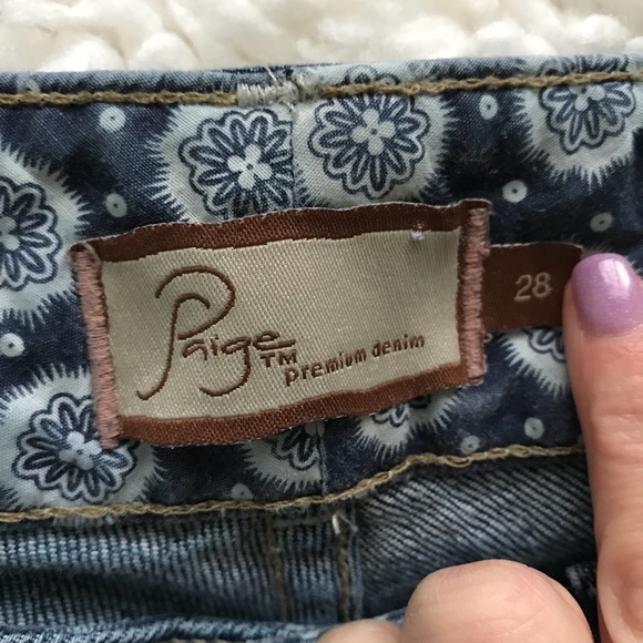 Paige Hidden Hills Hi Rise Bootcut size 28 - Picture 4 of 10